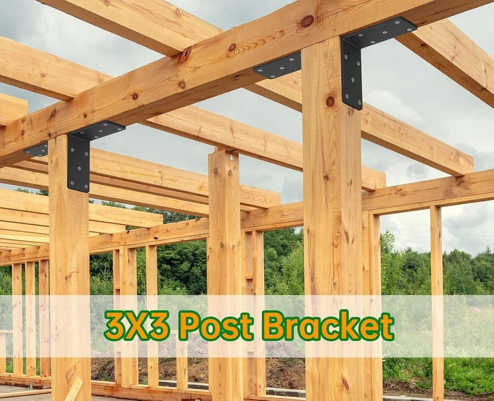 Essential 5x5 Inch Heavy Duty L Bracket Set - Perfect for DIY Projects