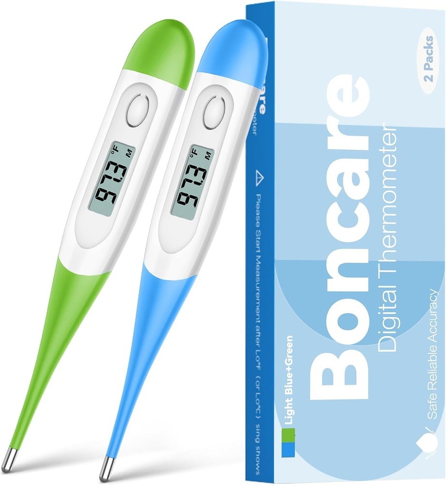 Thermometer for Baby, 2 Pas, Rectal Digital Thermometer Seconds Fast Reading