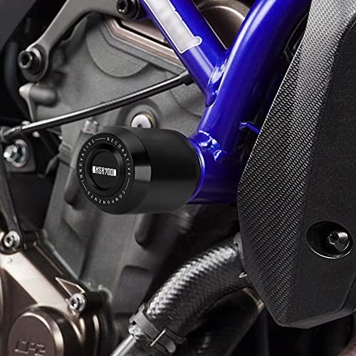 Motorcycle Frame Sliders Crash Protector Compatible with Yamaha XSR 900 black