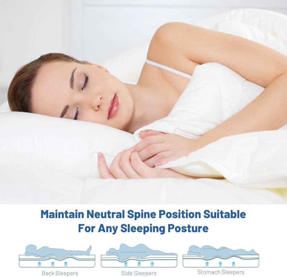 4.5 Inch Cold Gel Memory Foam Mattress Replacement Sleeper Sofa & Couch Beds