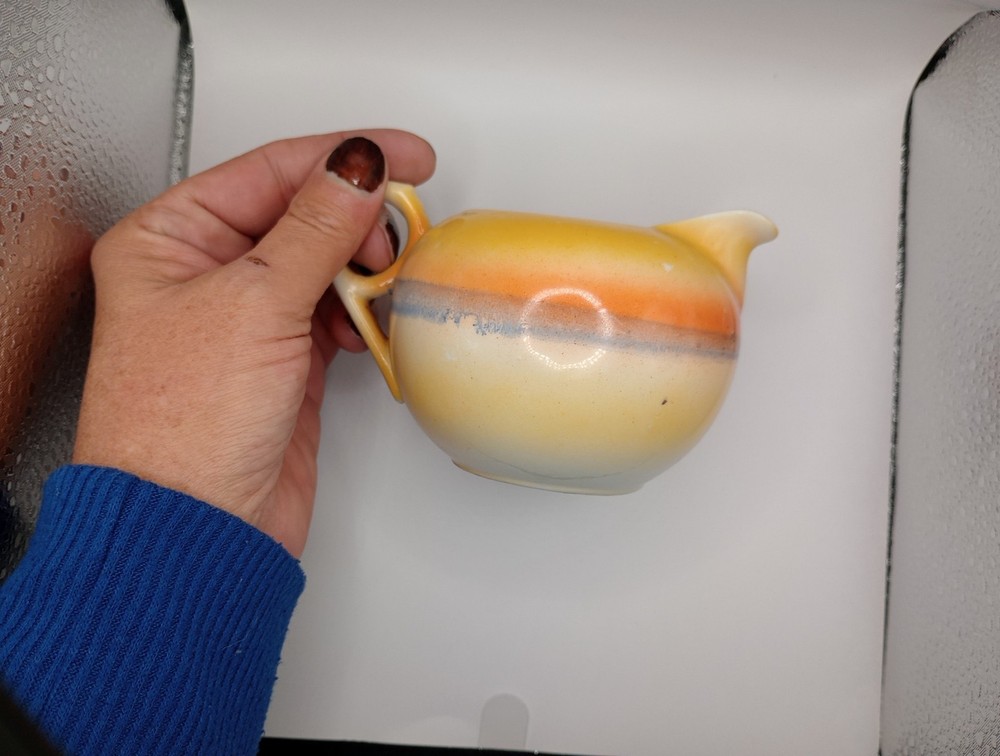 tea pot cream and sugar set