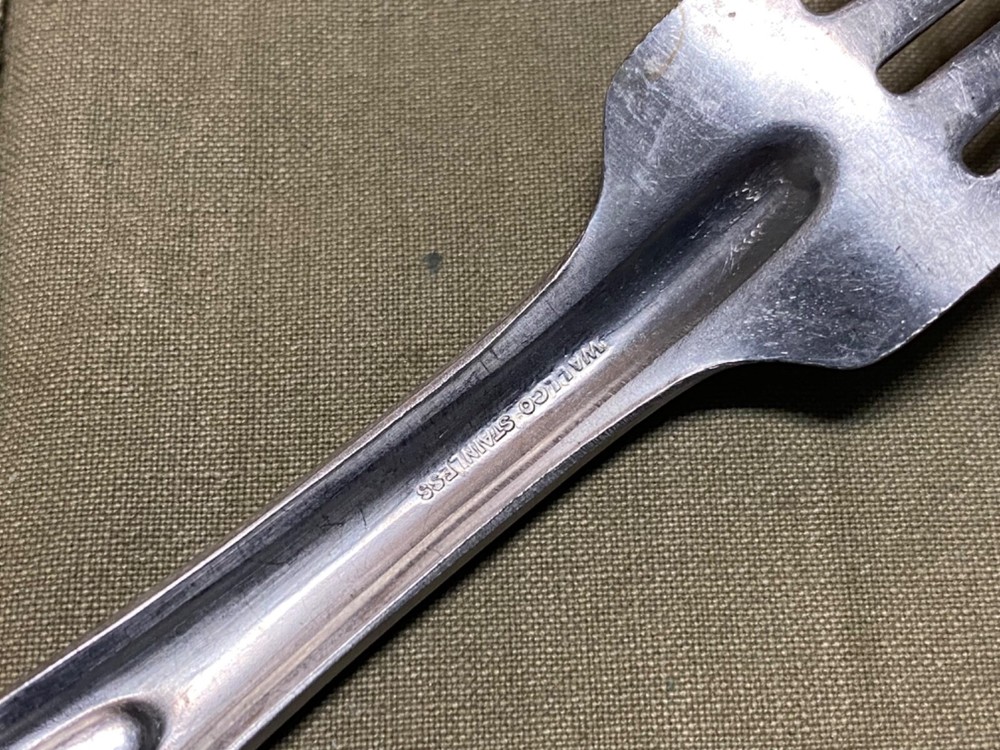 ORIGINAL WWII US ARMY MESS KIT FORK UTENSIL