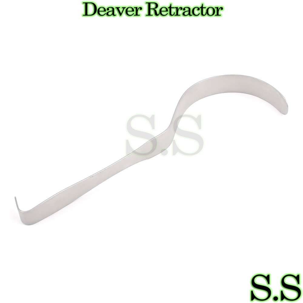 DEAVER Retractor SOLID HANDLE Surgical Instrument1X13"