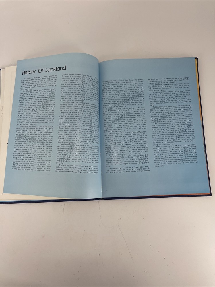 Lackland Air Force Base 1983 Squadron 3708 Flight 453 Basic Training Yearbook