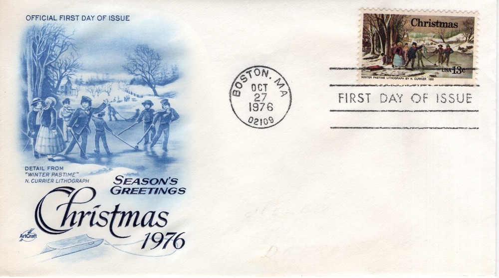 CHRISTMAS  - 1976 - DC3415