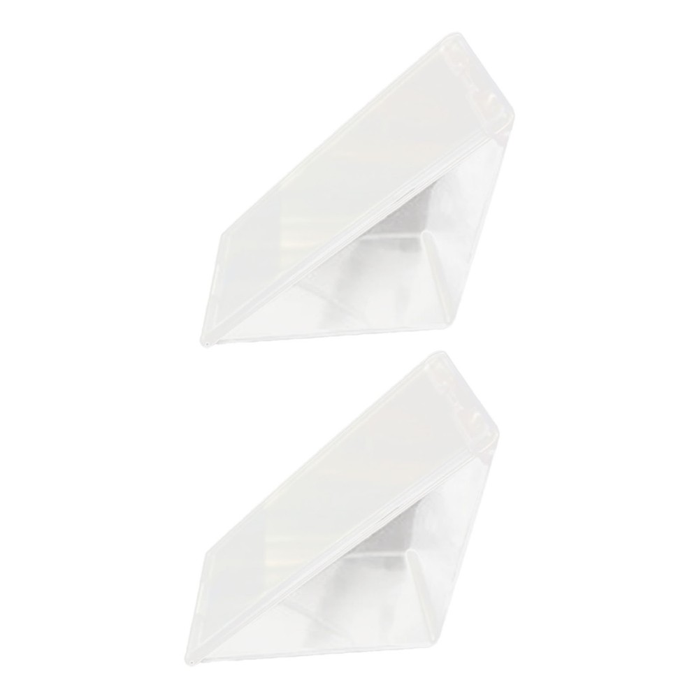 New 2PCS Container Transparent Washable Multifunctional