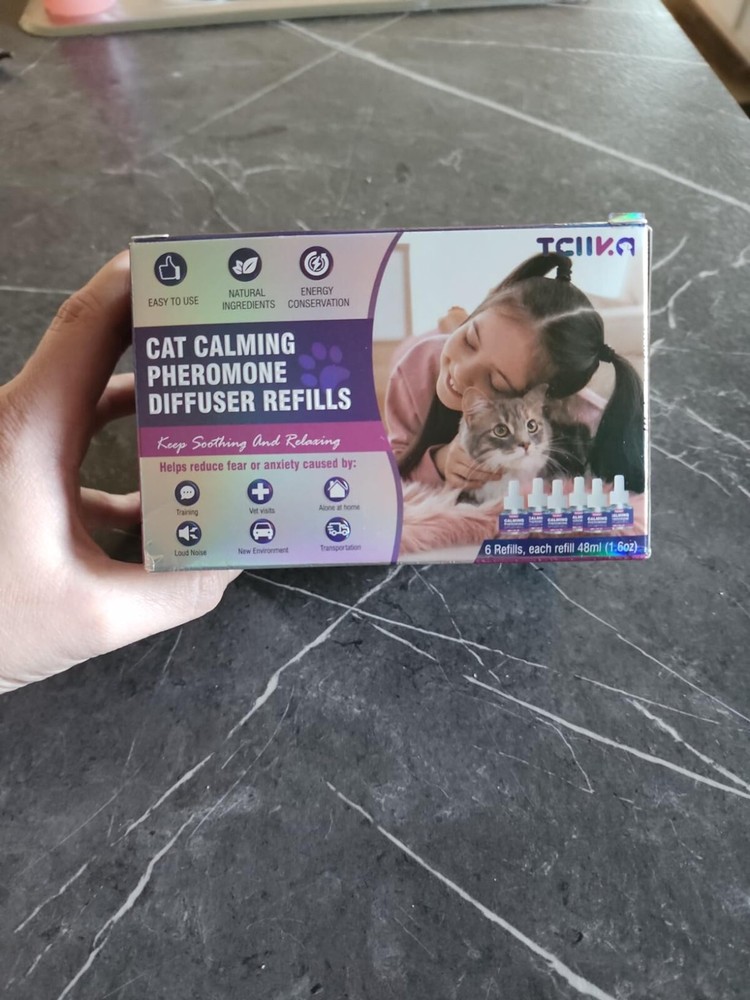Cat Pheromones Calming Diffuser Refill 6Pk Multicat Pheromone Diffusers Refills