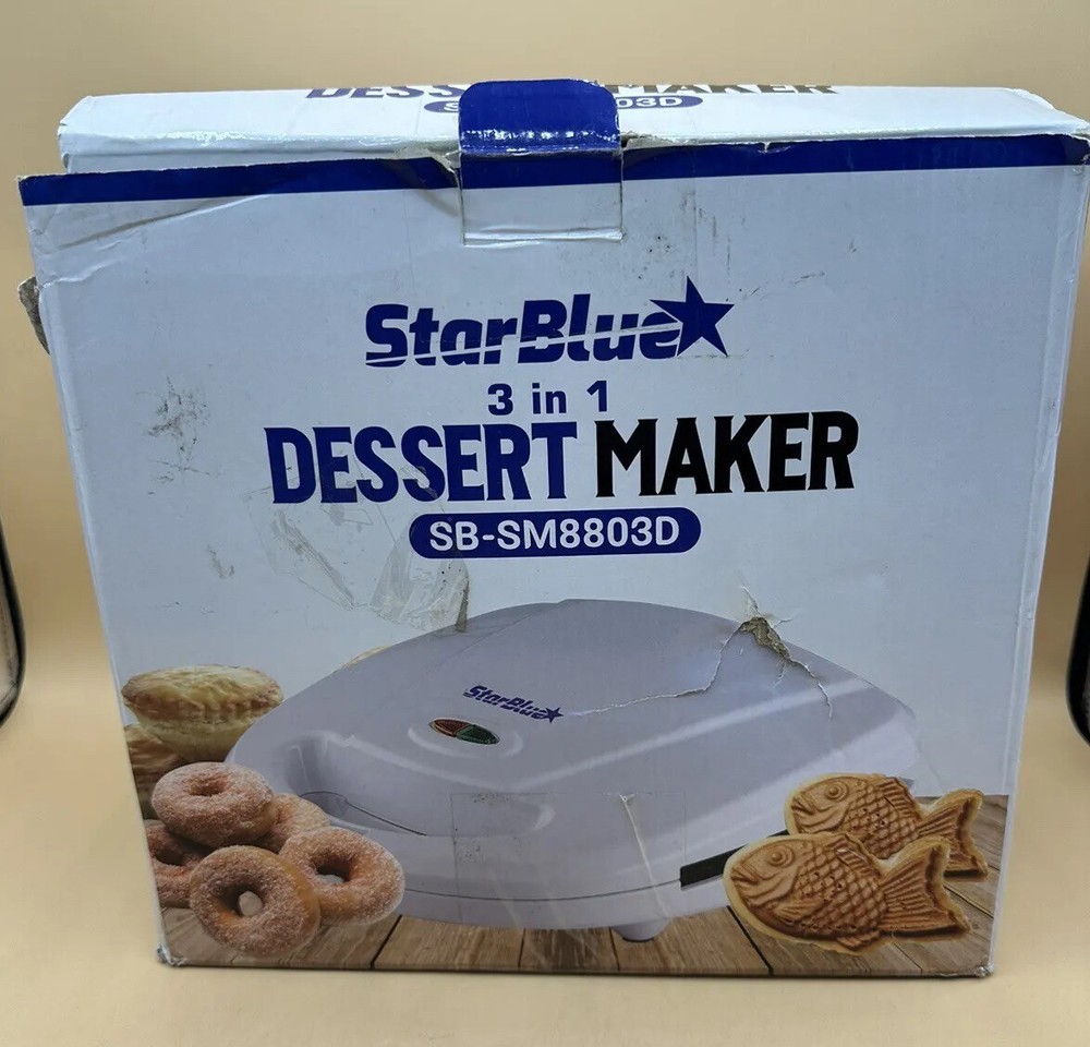 Star Blue 3 in 1 Dessert Maker