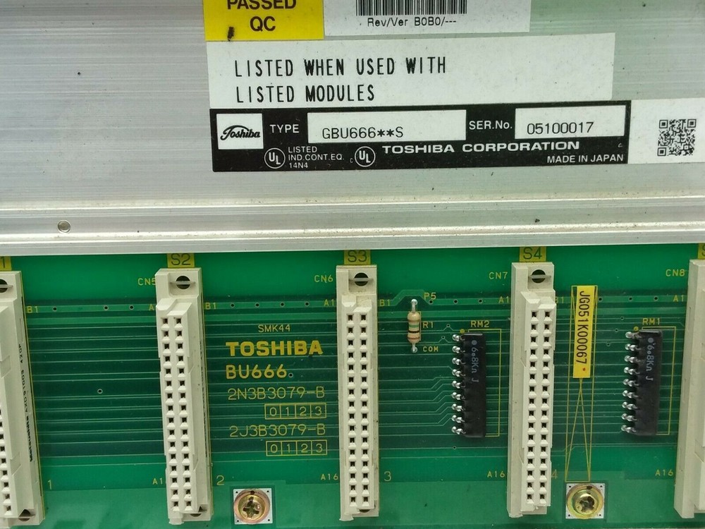 Toshiba GBU666**S 6 Slot Chassis Rack