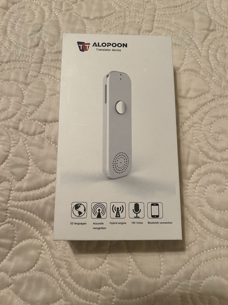 Smart Voice Translator 52 Languages Pocket Device Bluetooth TT Translate