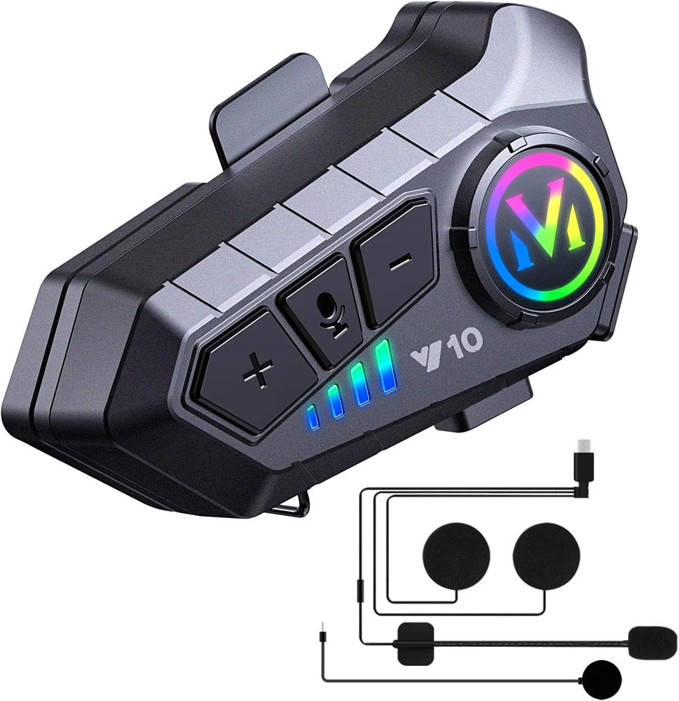 Motorcycle Bluetooth Headset Speaker Skiing Earphone Waterproof Bluetooth Helmet