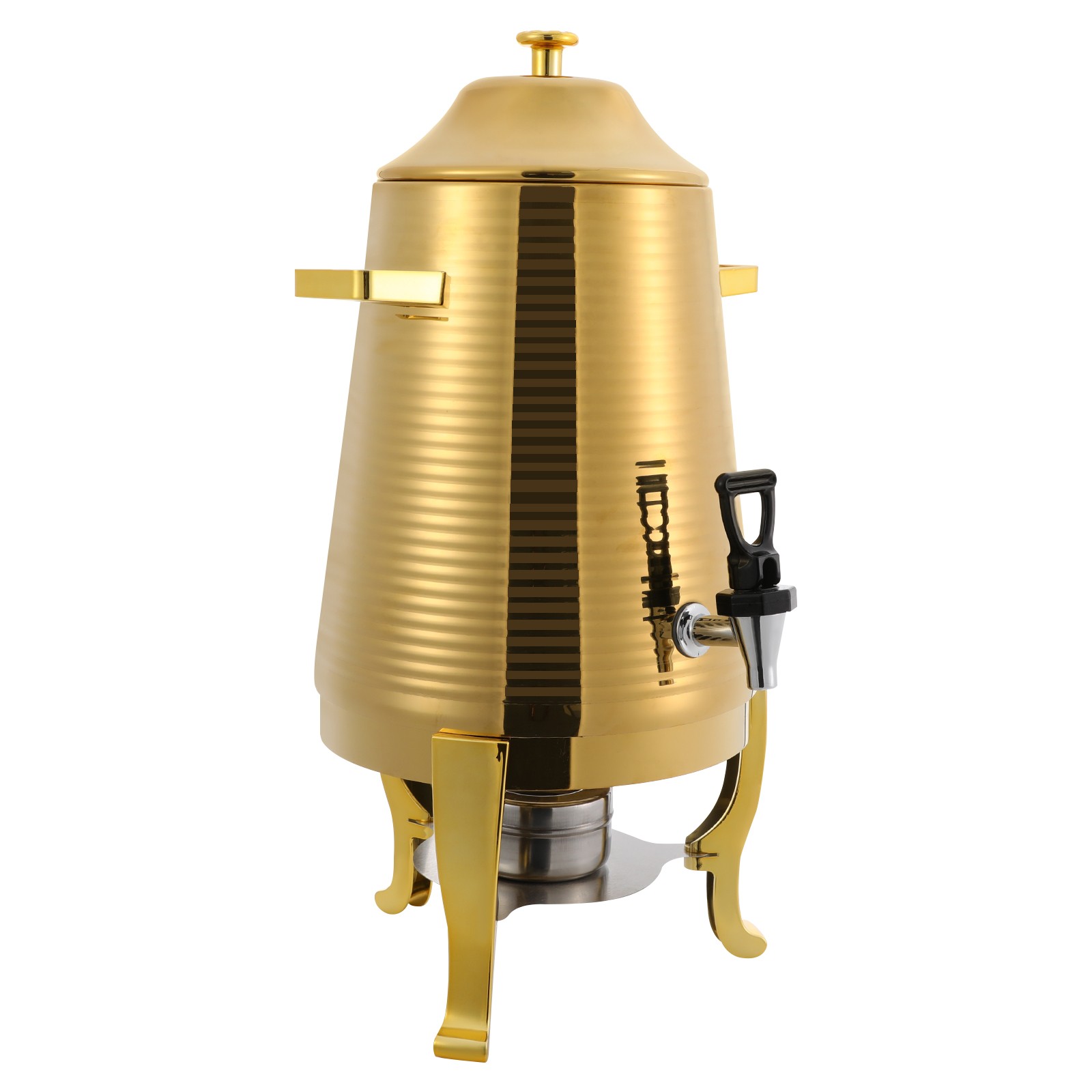 Beverage Dispenser 13L Stainless Steel Hot Drink Dispensing Container with Stand