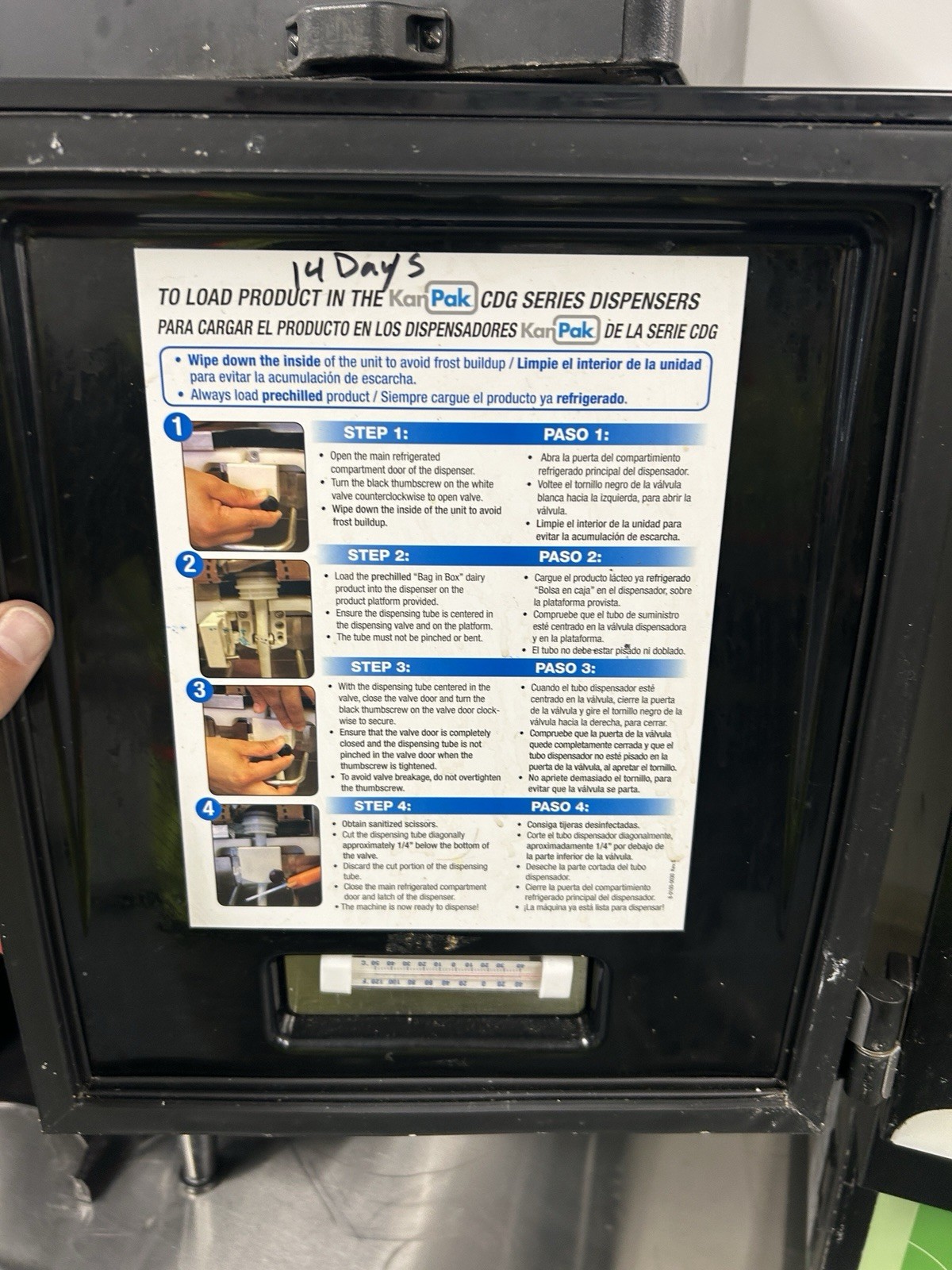 KanPak CDL212 2-Head Refrigerated Liquid Dispenser.