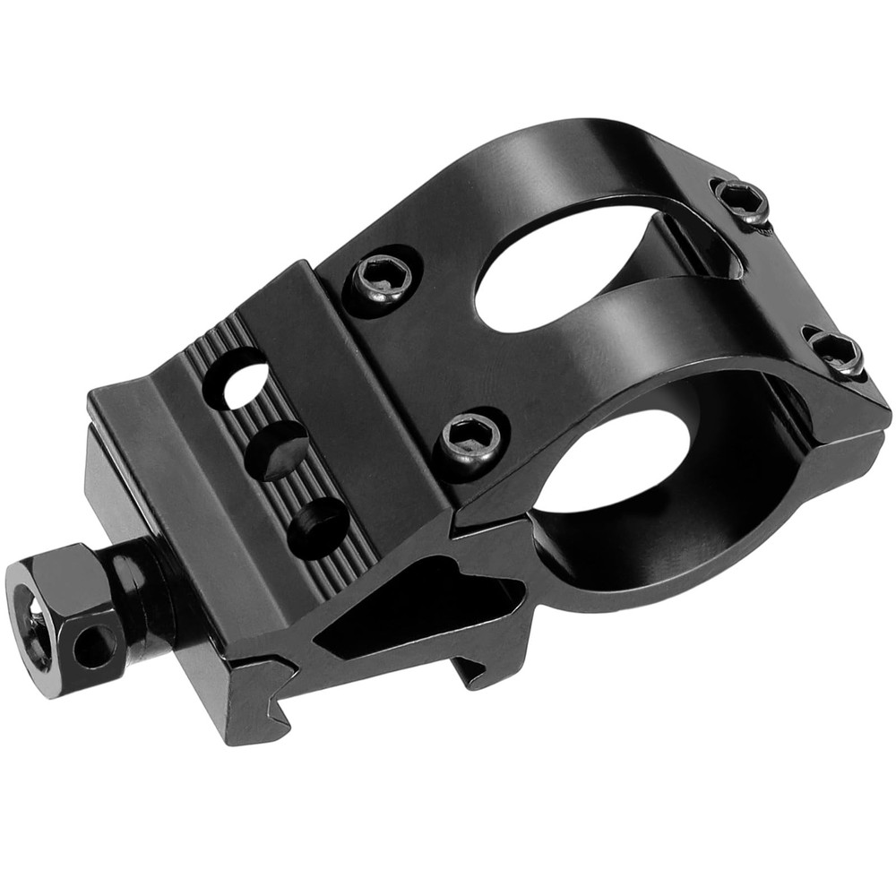 Offset Picatinny Rail Mount, 1 Inch Picatinny Flashlight Mount, Flashlight Mo...
