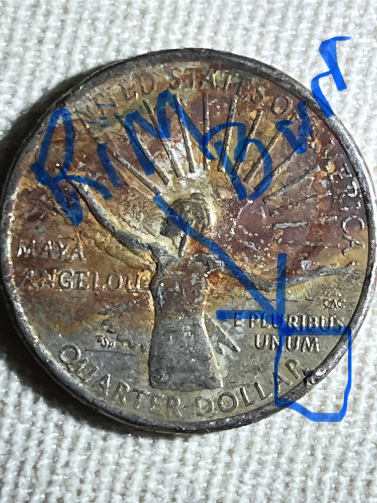 2022 P US Qtr 🔥3 HANDED Maya🔥2 FACES 1