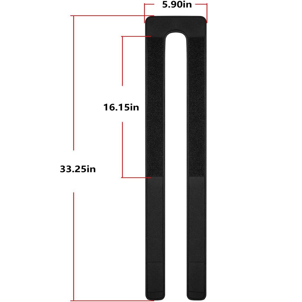Fish Finder Cover Strap Adjustable Fishing Graph Cover Strap for Securing Graph