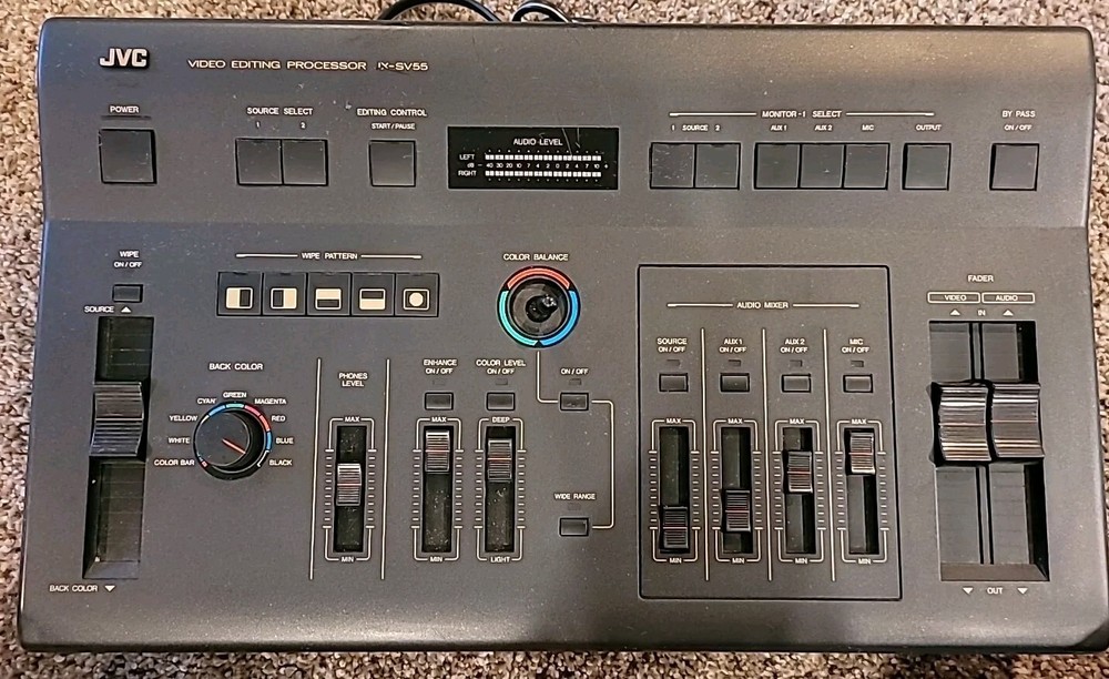 JVC JX-SV55 Video Editing Processor