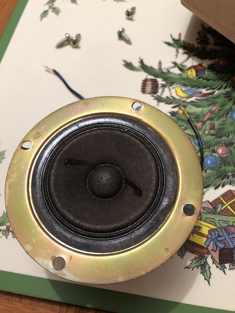 Criterion 80 Tweeter CR-80. 3.5” Tested Working