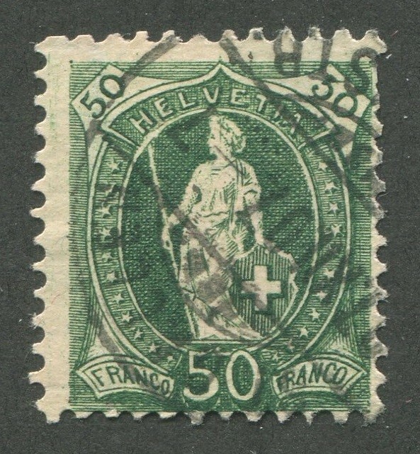 SWITZERLAND #123 USED