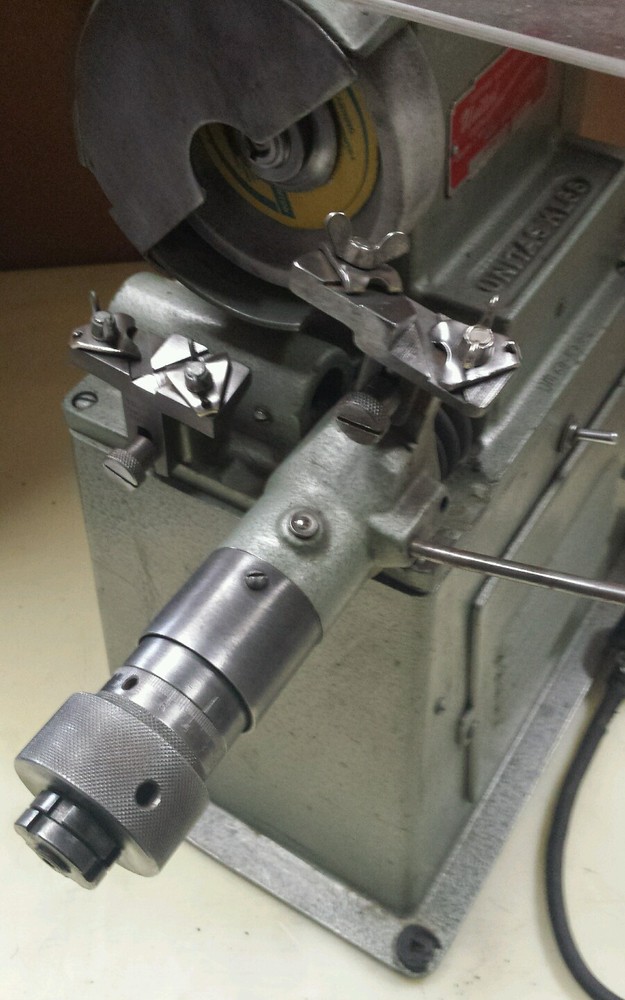 Precision sharpening machine for ACE STRIP CUTTER KNIVES.