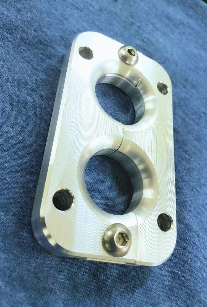 12AN Hose Firewall Pass Through -Eliminates need of gromet in fire wall -12AN