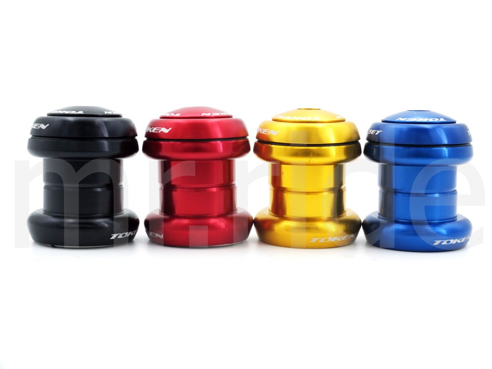 Head set TOKEN "Heggset" TK 060 for 1 1/8" Blue for integrated + threadless