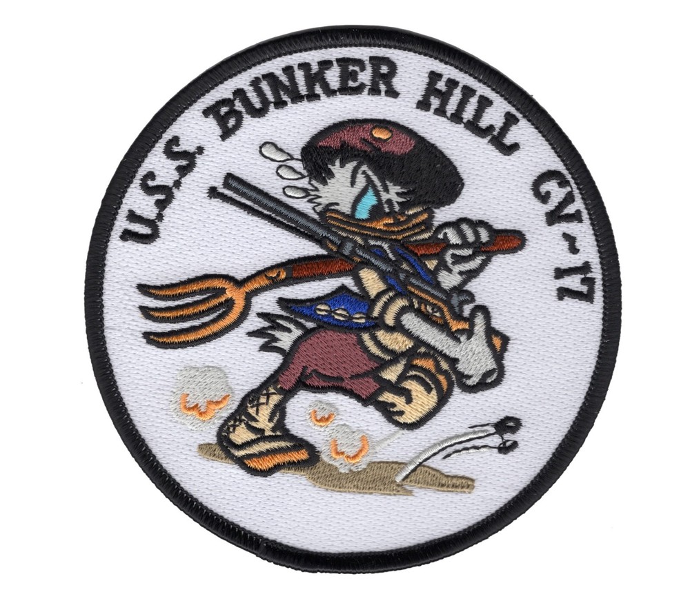 CV-17 USS Bunker Hill Patch