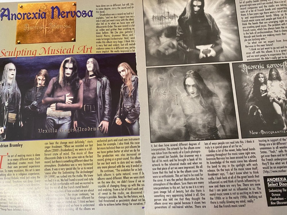 Anorexia Nervosa, Two Page Vintage Clipping