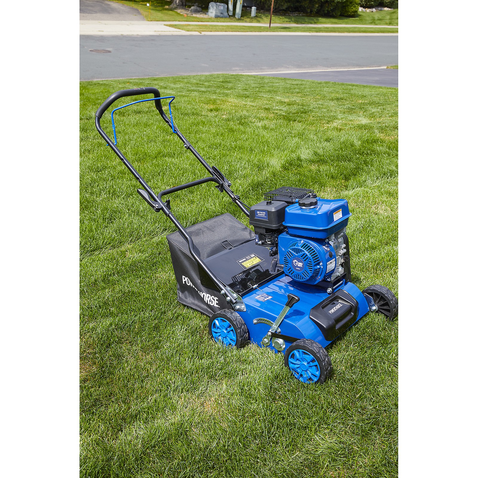 Powerhorse 2-in-1 Gas Dethatcher/Scarifier with 212cc Engine