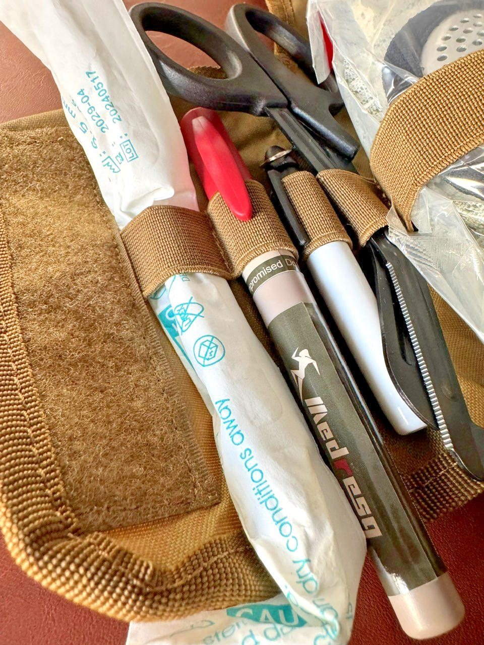 USGI Fully Stocked IFAK (SOF TQ included) Combat Medic--Cordura 500-- UNEXPIRED