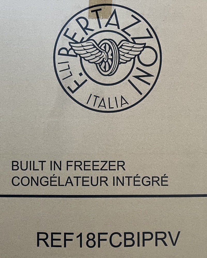 Bertazzoni REF18FCBIPRV 18" Right Hinge Freezer Column - Panel Ready