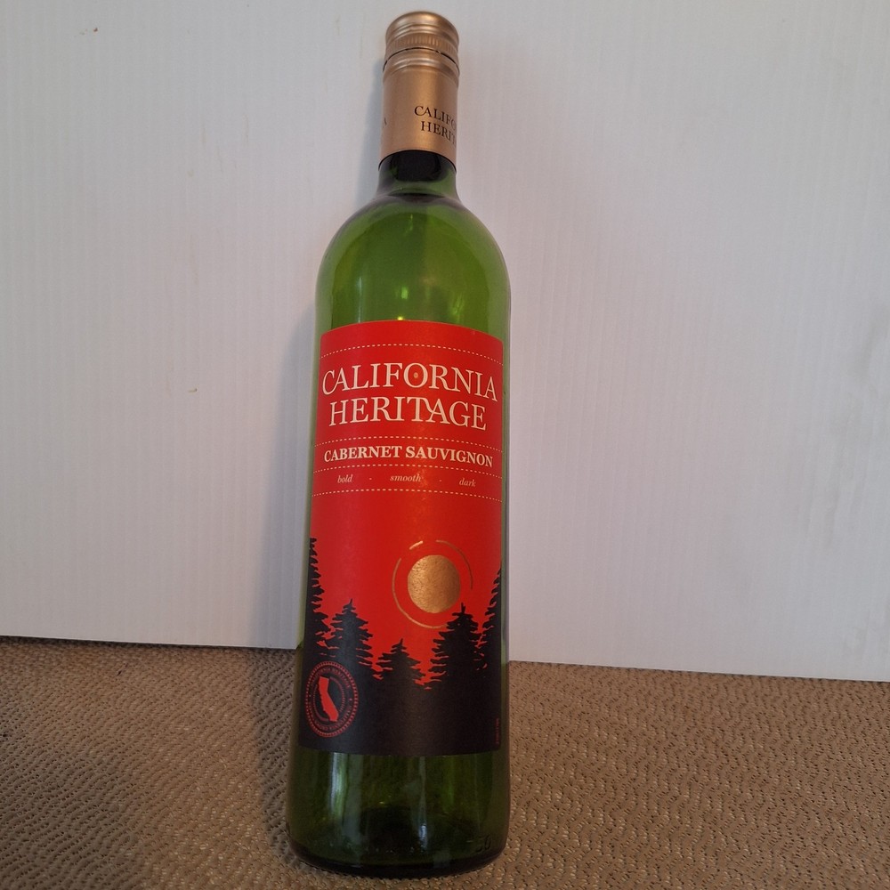 California Heritage Empty Wine Bottles
