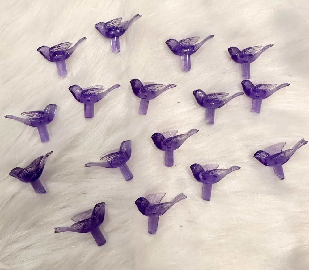 Vintage Ceramic Christmas Tree Light Bulb Replacements - Doves