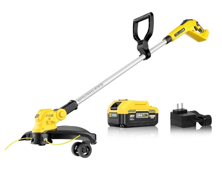 ORBLON Cordless 15" String Trimmer /Weed Wacker & Edger Tool Only