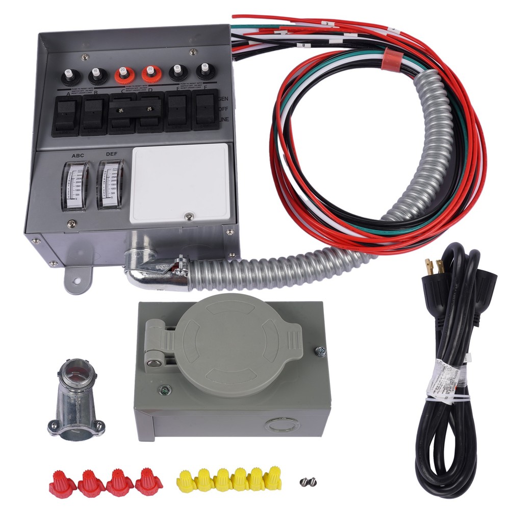 Transfer Switch Kit 30 Amp 6-Circuit Pro/Tran for Generators 31406CWK