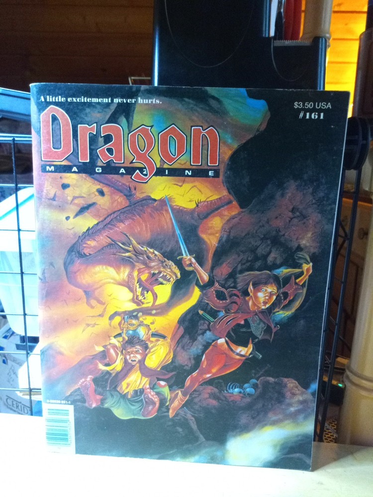 TSR: Dragon Magazine: Issue 161