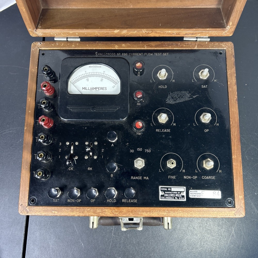 Shallcross No. 696 Current Flow Test Set . (untested)