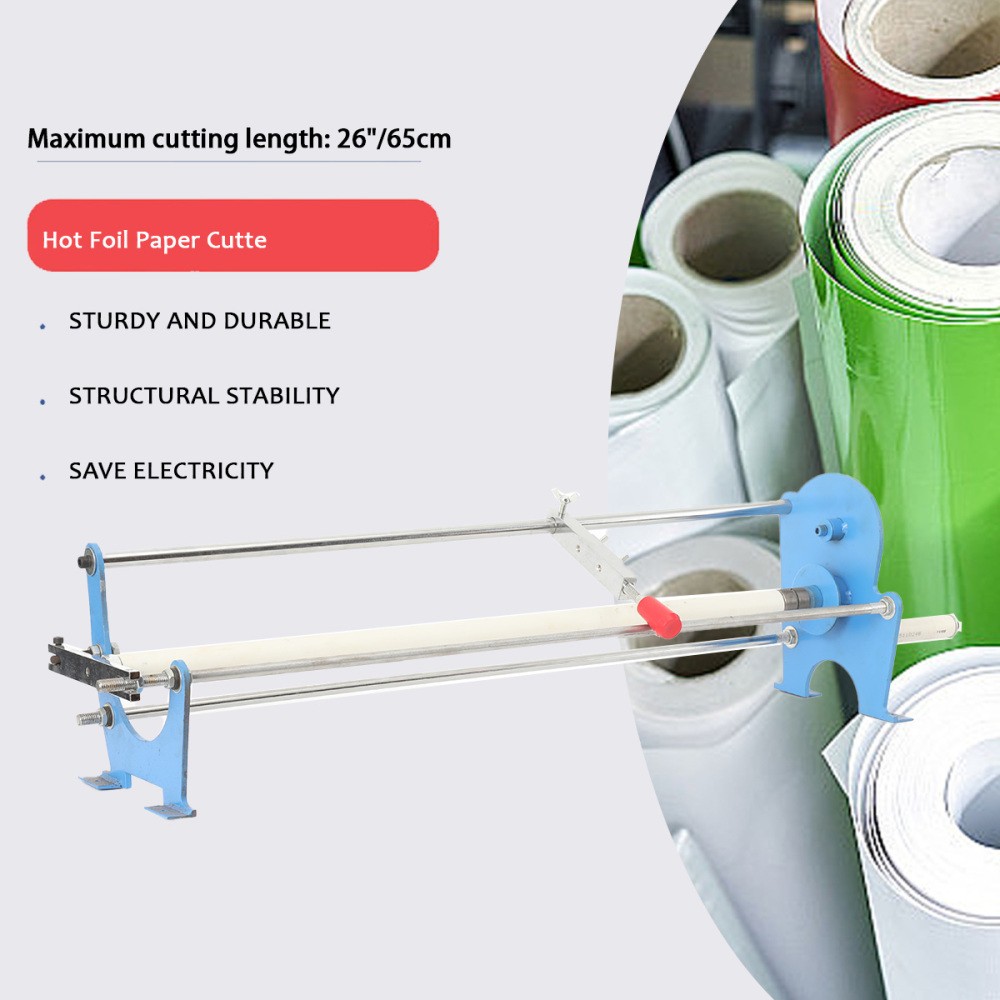Cutting Machine Foil Cutting Machine Foil Hand Cutting Machine 1" Paper Core
