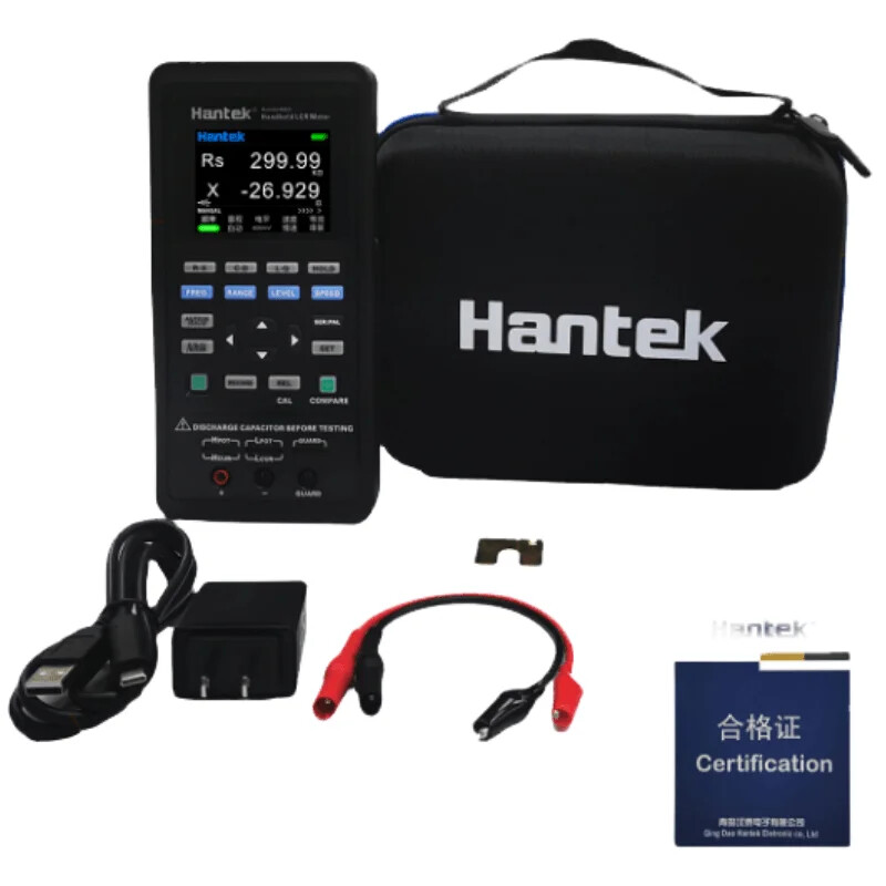 Precision Versatile Handheld LCR Meter for Measuring Inductance Capacitance