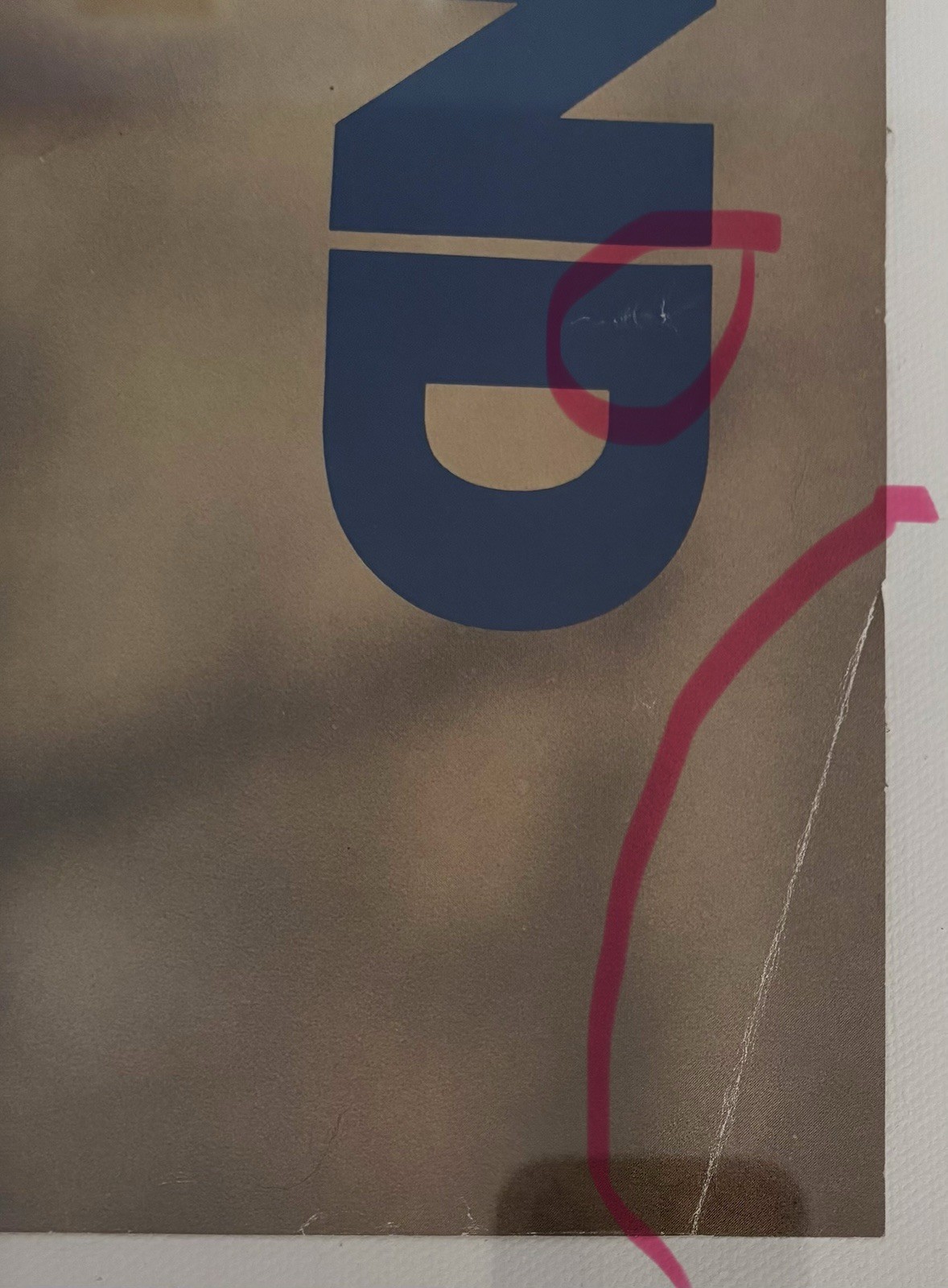 Vintage Greg LeMond Puma Cycling Poster 17x24 Tour de France