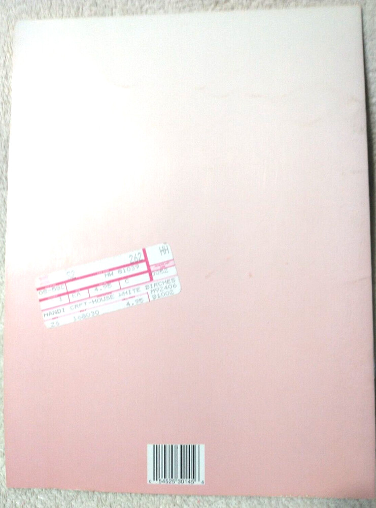 Plastic Canvas Projects Pattern Leaflet - Yarn Bag, Box Handi-Craft Set Sewing