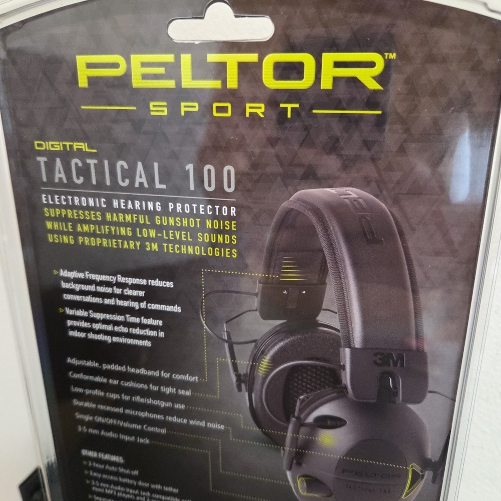 Peltor Sport Tactical 100 Hearing Protection - TAC100-OTH