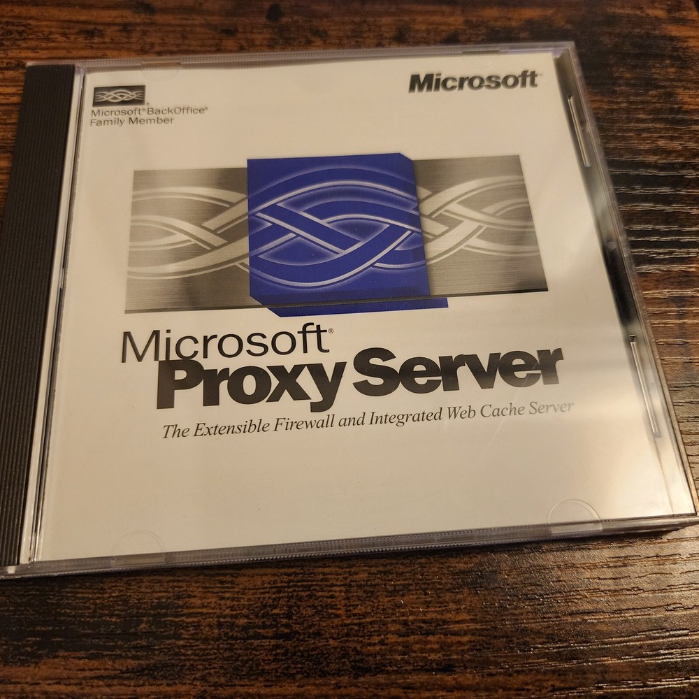 Microsoft Proxy Server with CD Product Key