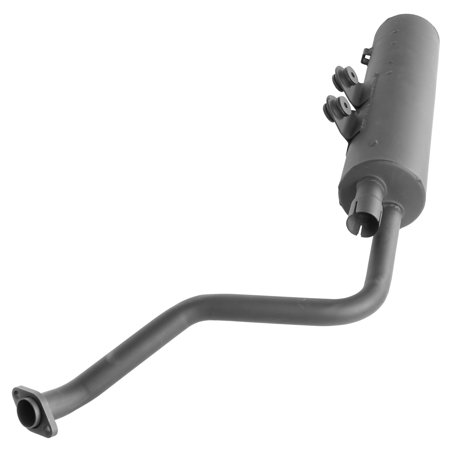 Exhaust Muffler W/Gasket For Kawasaki Brute Force 650 KVF650D KVF650 D 4X4 05-13