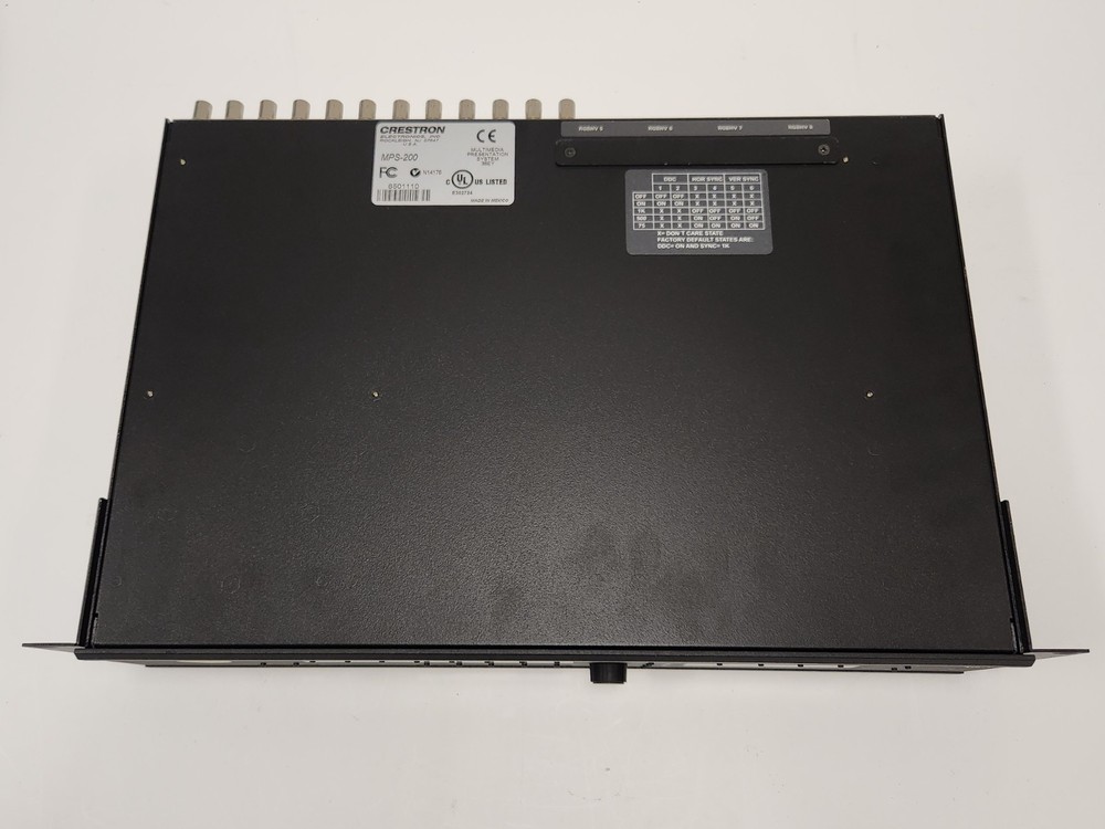 Crestron MPS-200 Multimedia Presentation System Controller