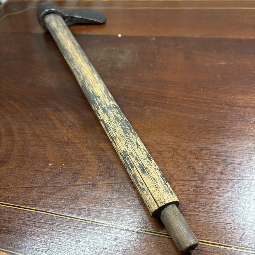 Antique Native American Tomahawk Trade Axe Hand Forged 18in Great Lakes Indian