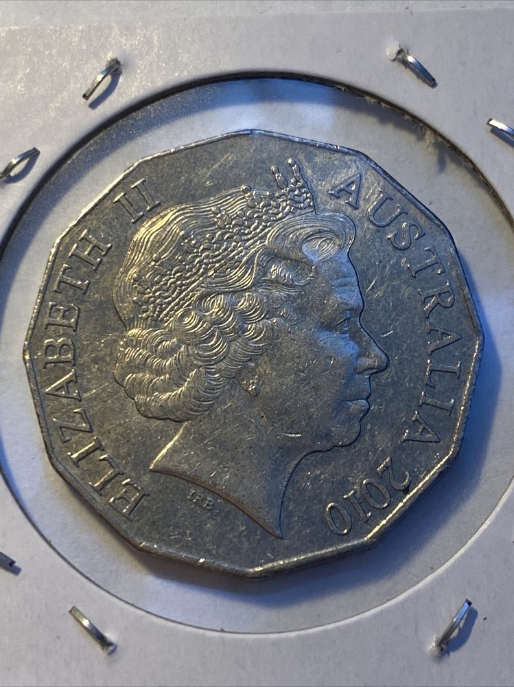 2010 Australia 50 Cent Coin A2