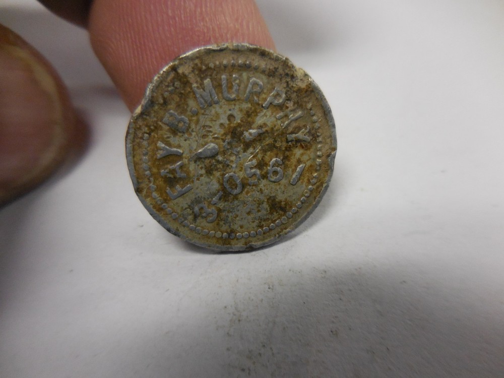 FAY B. MURPHY GOOD FOR 1 PINT MILK TOKEN