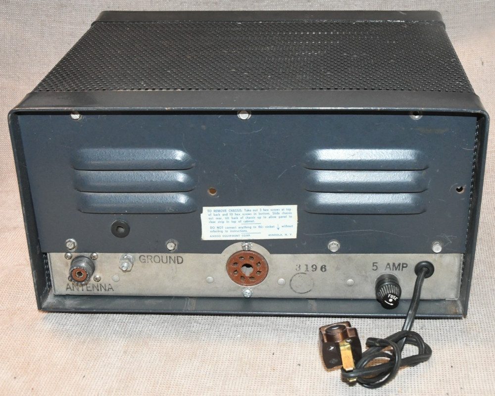Vintage Ameco TX62 6 and 2 Meter Transmitter Technician Special