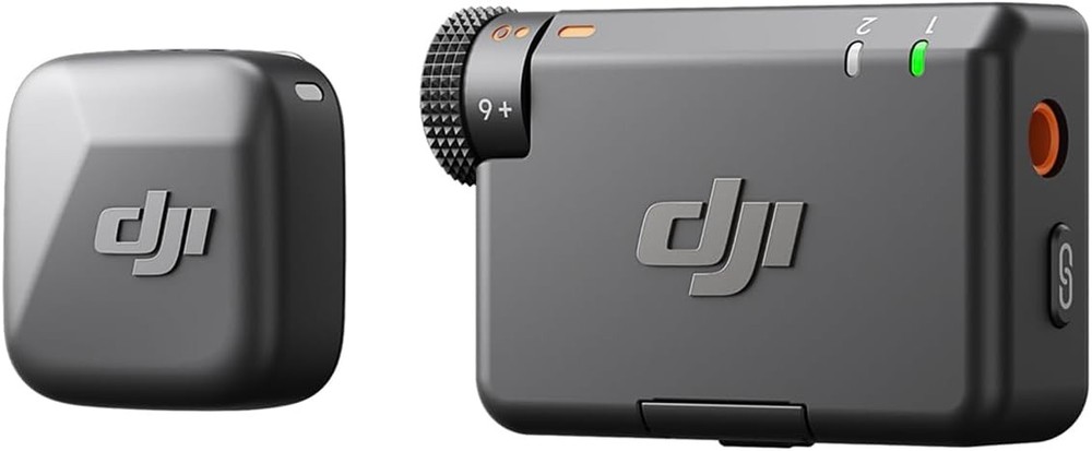DJI Mic Mini (1TX+1RX),Wireless Lavalier Microphone for iPhone/Camera/Android